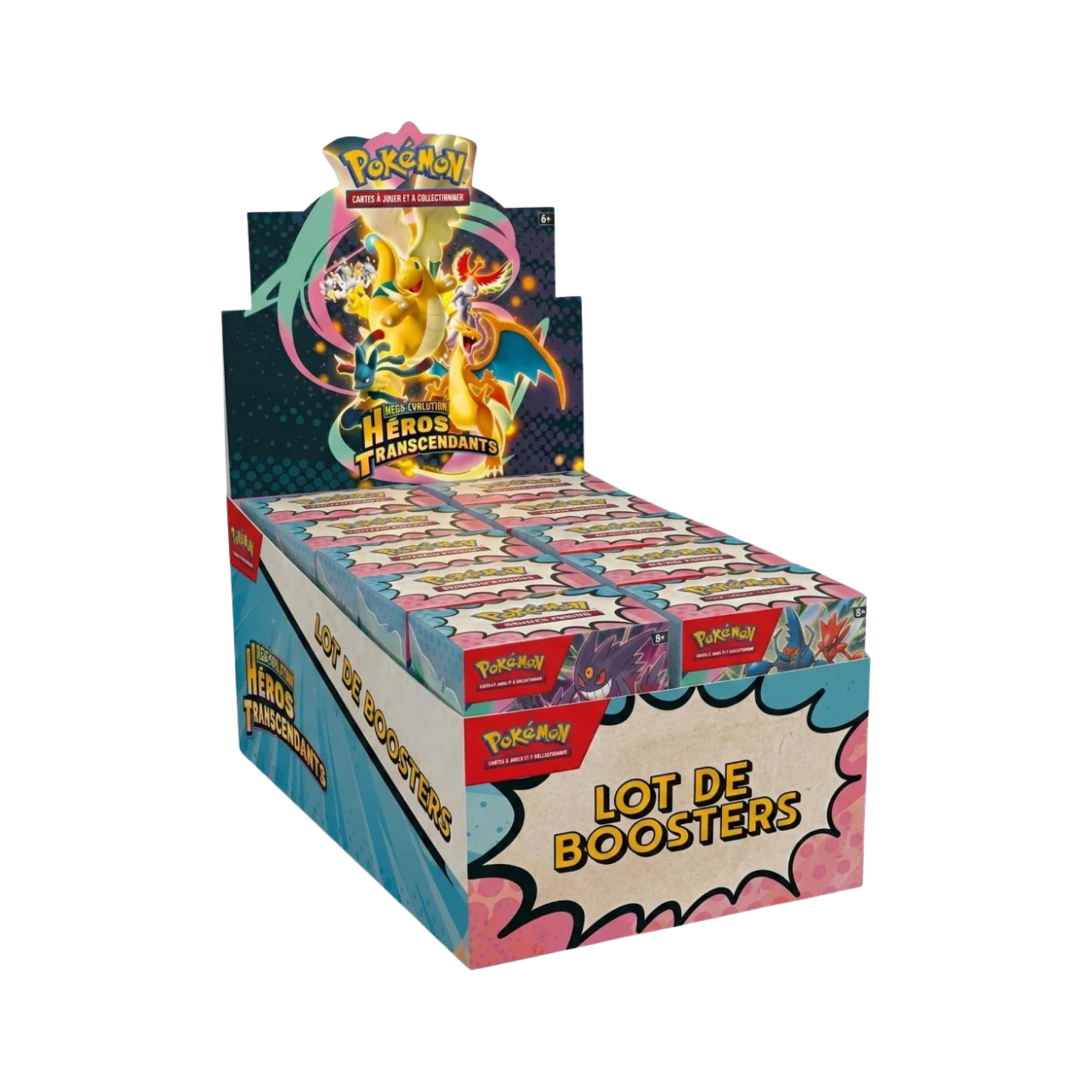 Pokémon - Display de 10 Bundle / Lot de Boosters ME02.5 : Héros Transcendants
