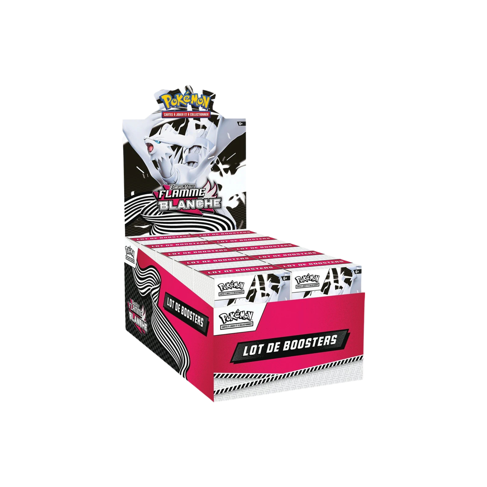 Pokémon - Display de 10 Bundle / Lot de Boosters EV10.5 : Flamme Blanche
