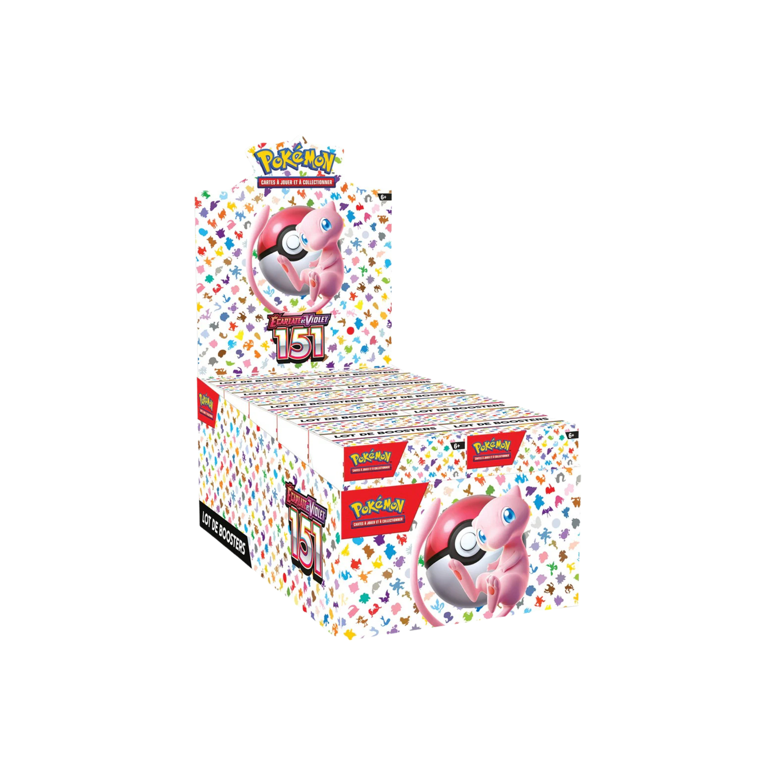 Pokémon - Display de 10 Bundle Écarlate et Violet : 151 Mew (EV3.5)