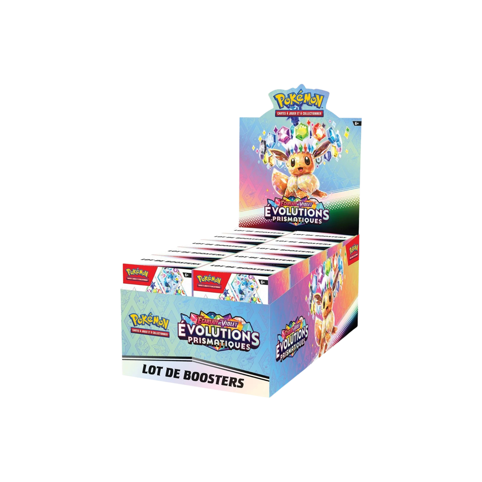 Pokémon - Display de 10 Bundle / Lot de Boosters EV08.5 : Évolutions Prismatiques