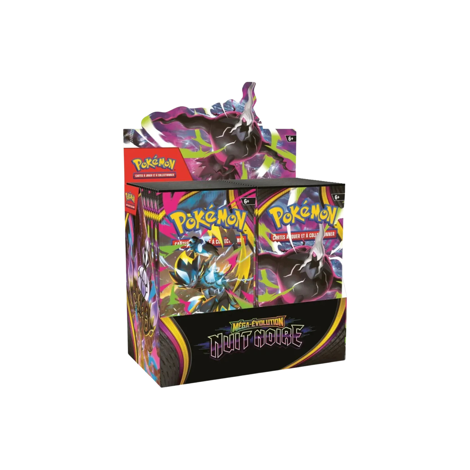 Pokémon - Display de 36 Boosters ME05 - Méga-Évolution : Nuit Noire