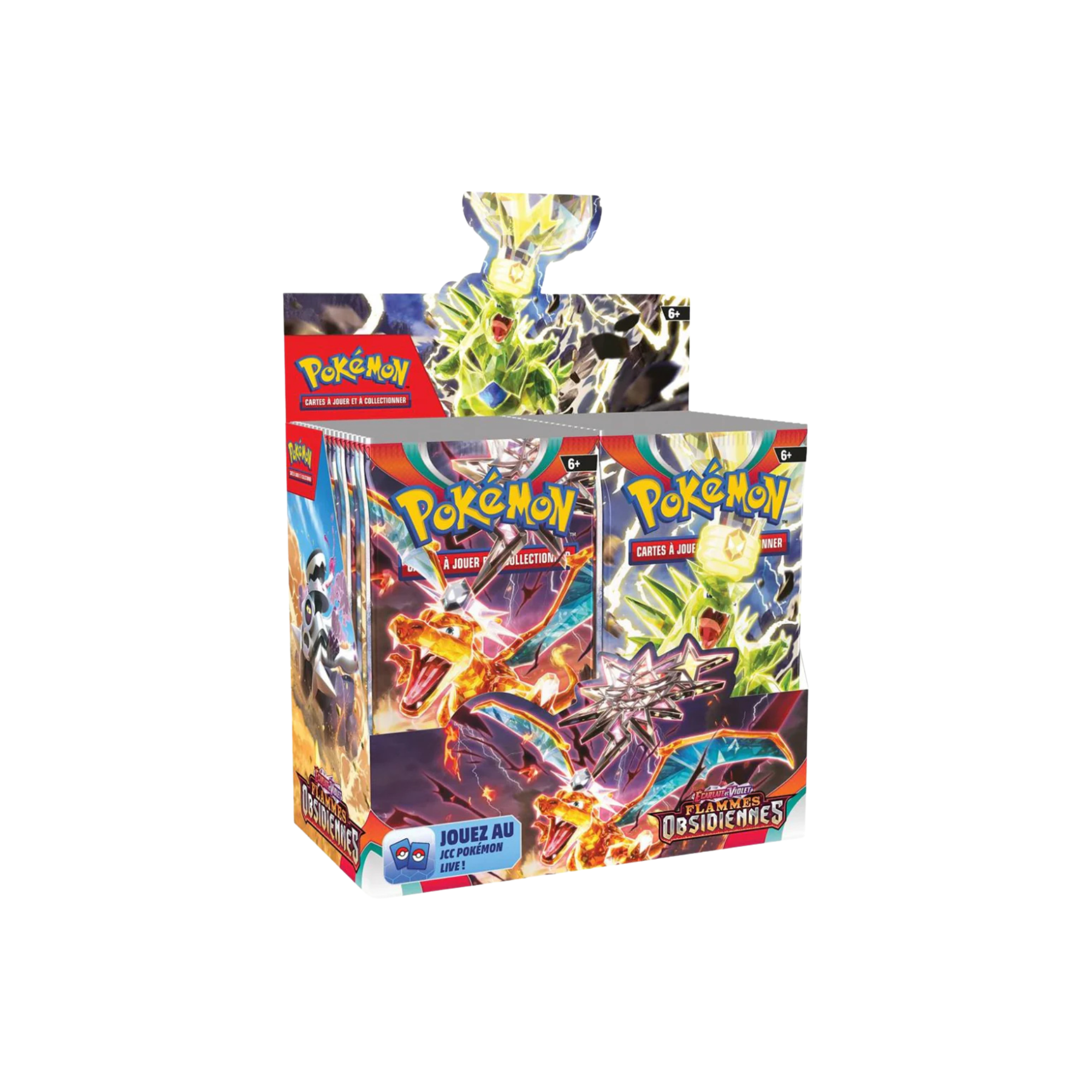 Pokémon - Display / Boite de 36 boosters EV03 : Flammes Obsidiennes
