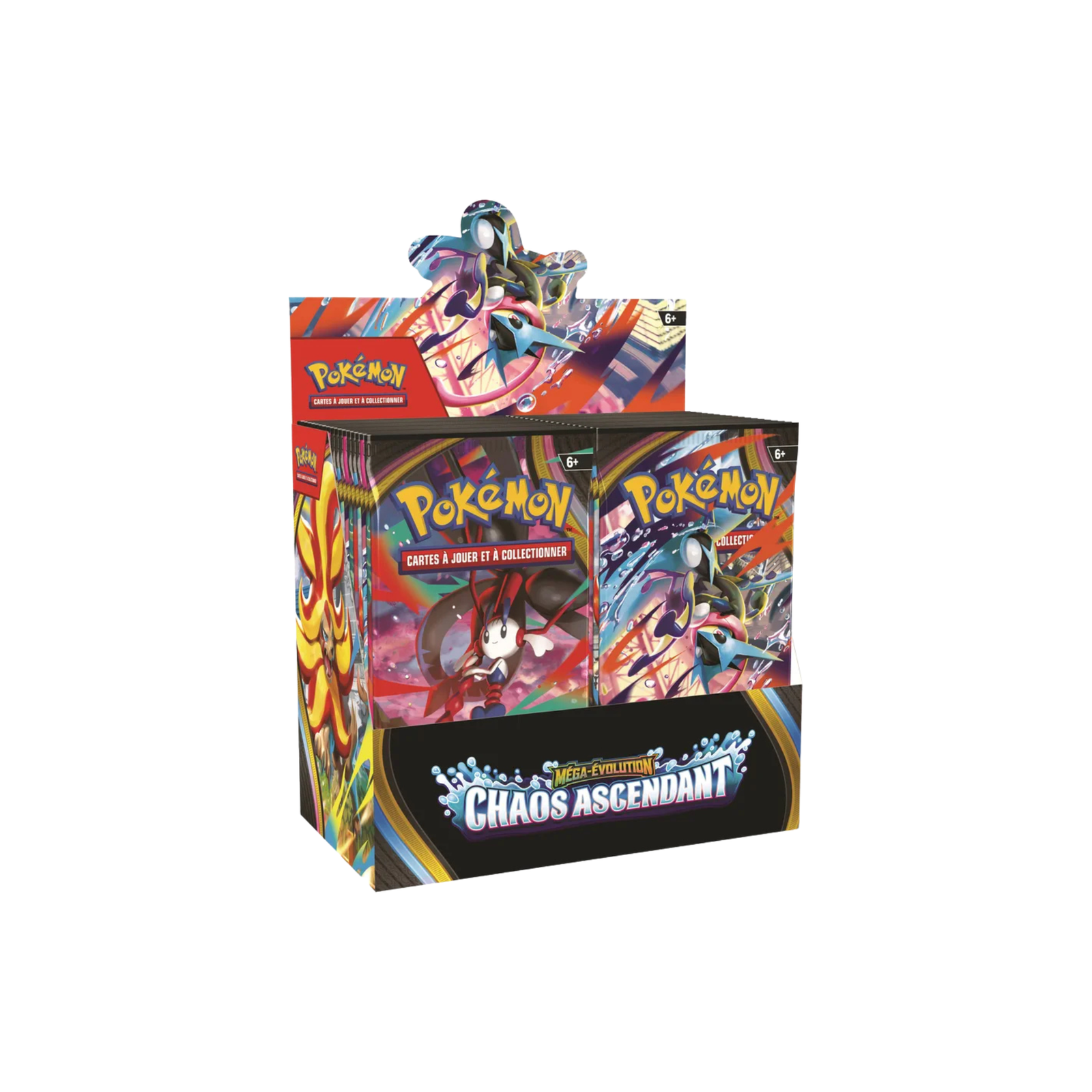 Pokémon - Display de 36 Boosters ME04 - Méga-Évolution : Chaos Ascendant