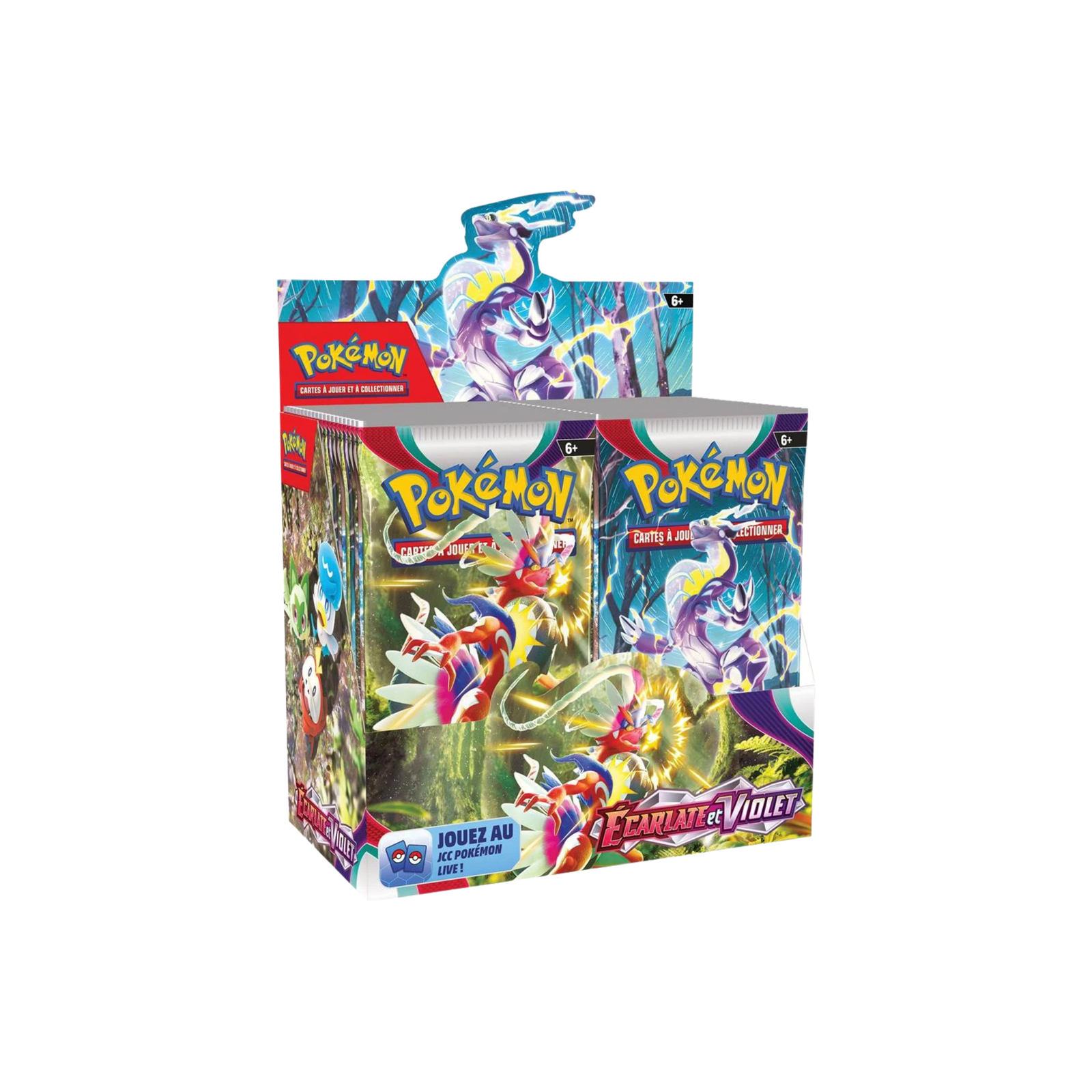 Pokémon - Display / Boîte 36 Boosters EV01 : Écarlate et Violet