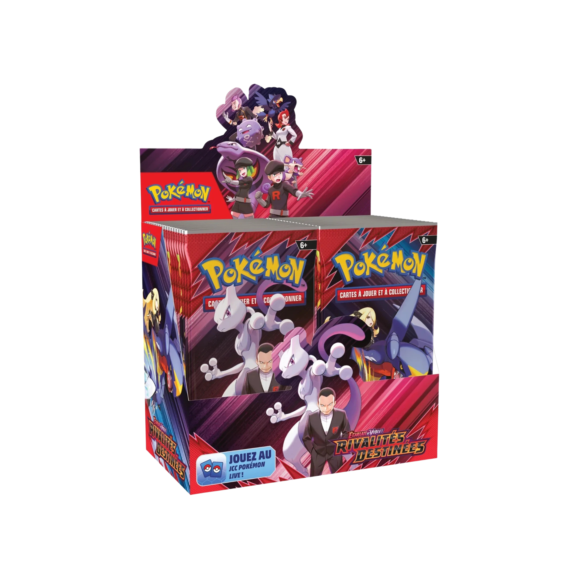 Display / Boite de 36 Boosters EV10 : Rivalités Destinées - Pokémon